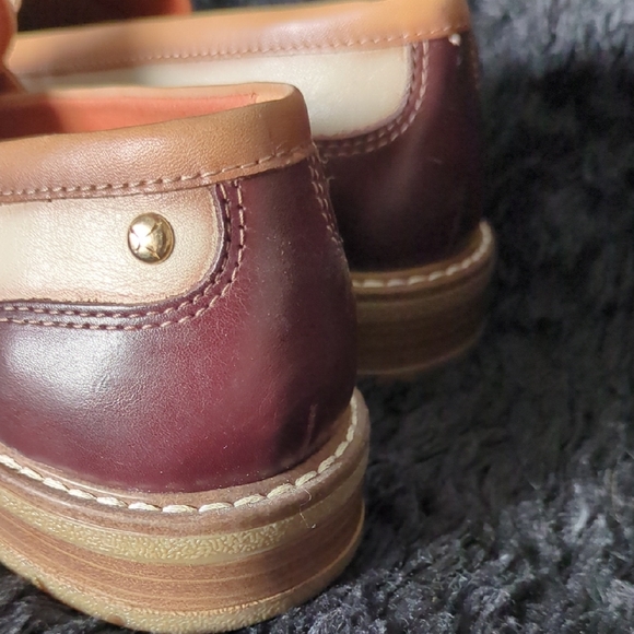 PIKOLINOS Cream and Brown Loafers - Picture 5 of 7
